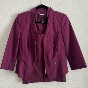 White House Black Market Perfect Form Blazer and Skirt size 6 and 4